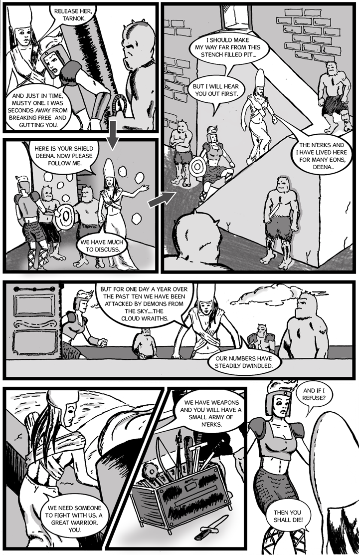 Deena Comic Page